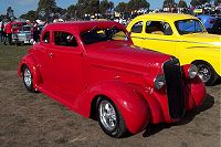 Glenn and Stacey's 36 Dodge Coupe. Click to see a bigger picture!